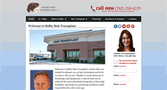 Desktop Screenshot of hairandeyebrowtransplant.com